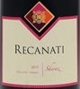 Recanati Winery Shiraz 2010