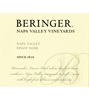 Beringer Napa Valley Vineyards Pinot Noir 2016