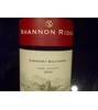 Shannon Ridge Cabernet Sauvignon 2009