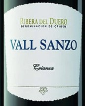 Vall Sanzo Crianza Tempranillo 2008