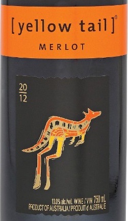 Yellow Tail Merlot Red Wine, Australia, 750 ml 