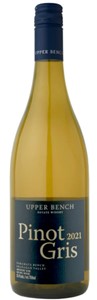 Upper Bench Estate Winery Pinot Gris 2021