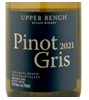 Upper Bench Estate Winery Pinot Gris 2021