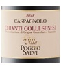 Villa Poggio Salvi Caspagnolo Chianti Colli Senesi  2018