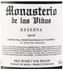 Monasterio de las Viñas San José De Aguarón Reserva 2010