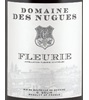 Domaine Des Nugues Fleurie 2013