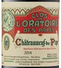 Clos De L'oratoire Des Papes Châteauneuf-Du-Pape 2014
