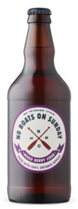 No Boats on Sunday Mixed Berry Cider