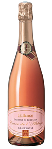 Jaillance  Cuvée De L'abbaye Brut  Crémant De Bordeaux Rosé