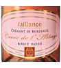 Jaillance  Cuvée De L'abbaye Brut  Crémant De Bordeaux Rosé