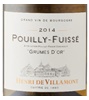 Henri de Villamont Grumes d'Or Pouilly-Fuissé 2014