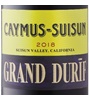 Wagner Family of Wine Caymus-Suisun Grand Durif  2018