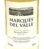 Marques del Valle Sauvignon Blanc 2019