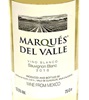 Marques del Valle Sauvignon Blanc 2019