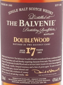 The Balvenie Doublewood 17 Years Old Single Malt Scotch Whisky
