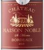 Château Maison Noble Saint Martin 2018