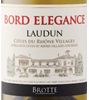 Brotte Bord Elegance Laudun Côtes du Rhône-Villages Blanc 2018