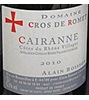 Domaine Cros De Romet Cairanne Alain Boisson 2010