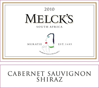Melk's Muratie Wine Farm Cabernet Sauvignon Shiraz 2010