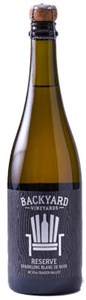 Backyard Vineyards Reserve Sparkling Blanc de Noir