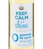 Keep Calm and Shine Zero Sugar White Wine