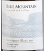 Blue Mountain Vineyard and Cellars Sauvignon Blanc 2012