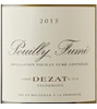 André Dezat Et Fils Pouilly Fumé 2015