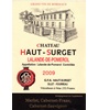 Château Haut-Surget Blend - Meritage 2009