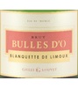 Gilles Louvet  Bulles D'o Blanquette De Limoux