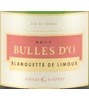 Gilles Louvet  Bulles D'o Blanquette De Limoux