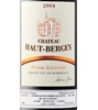 Château Haut-Bergey 2004