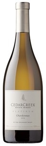 CedarCreek Estate Winery Platinum Chardonnay 2009