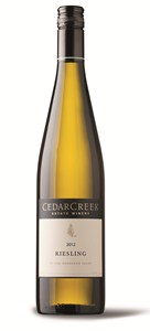 CedarCreek Estate Winery CedarCreek Riesling 2012