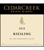 CedarCreek Estate Winery CedarCreek Riesling 2012