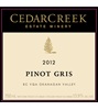 CedarCreek Estate Winery CedarCreek Pinot Gris 2012