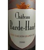 Château Barde-Haut Blend - Meritage 2015