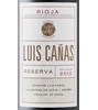 Luis Cañas Reserva 2012