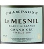 Le Mesnil Champagne 2009