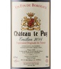 Château Le Puy Emilien 2014