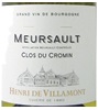 Henri de Villamont Clos Du Cromin 2013