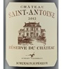 Château Saint-Antoine Réserve Du Château 2012