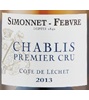 Simonnet-Febvre & Fils Côte De Lechet Chablis 2013