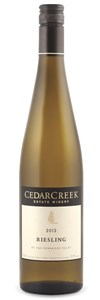 CedarCreek Estate Winery Riesling 2014