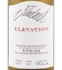 Vineland Estates Winery Elevation St. Urban Vineyard Riesling 2012