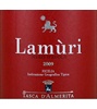 Lamùri Tasca D'almerita Nero D'avola 2009