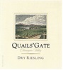 Quails' Gate Estate Winery Dry Riesling 2013