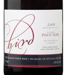 Steve Bird Big Barrel Pinot Noir 2008