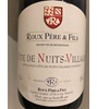 Roux Père & Fils Pinot Noir 2010