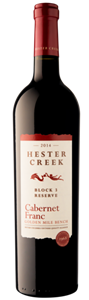 Hester Creek Estate Winery Block 3 Reserve Cabernet Franc 2014