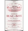 Château Beau-Site Borie-Manoux 2009